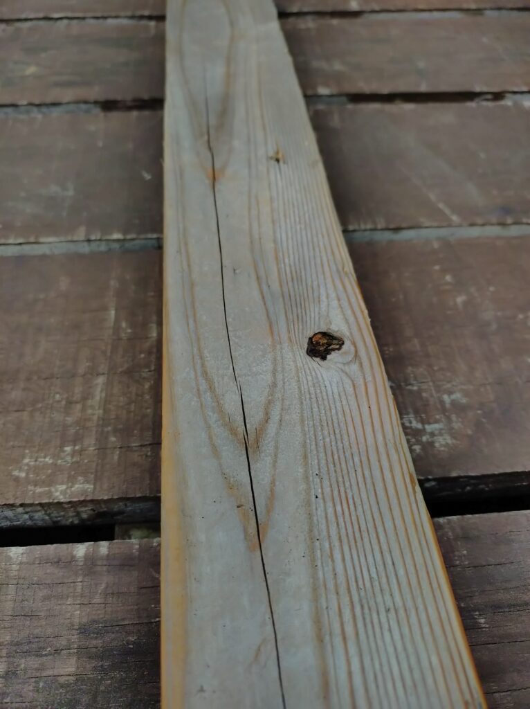 
③節・割れの確認